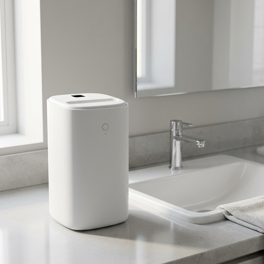 LensLoop in Bathroom